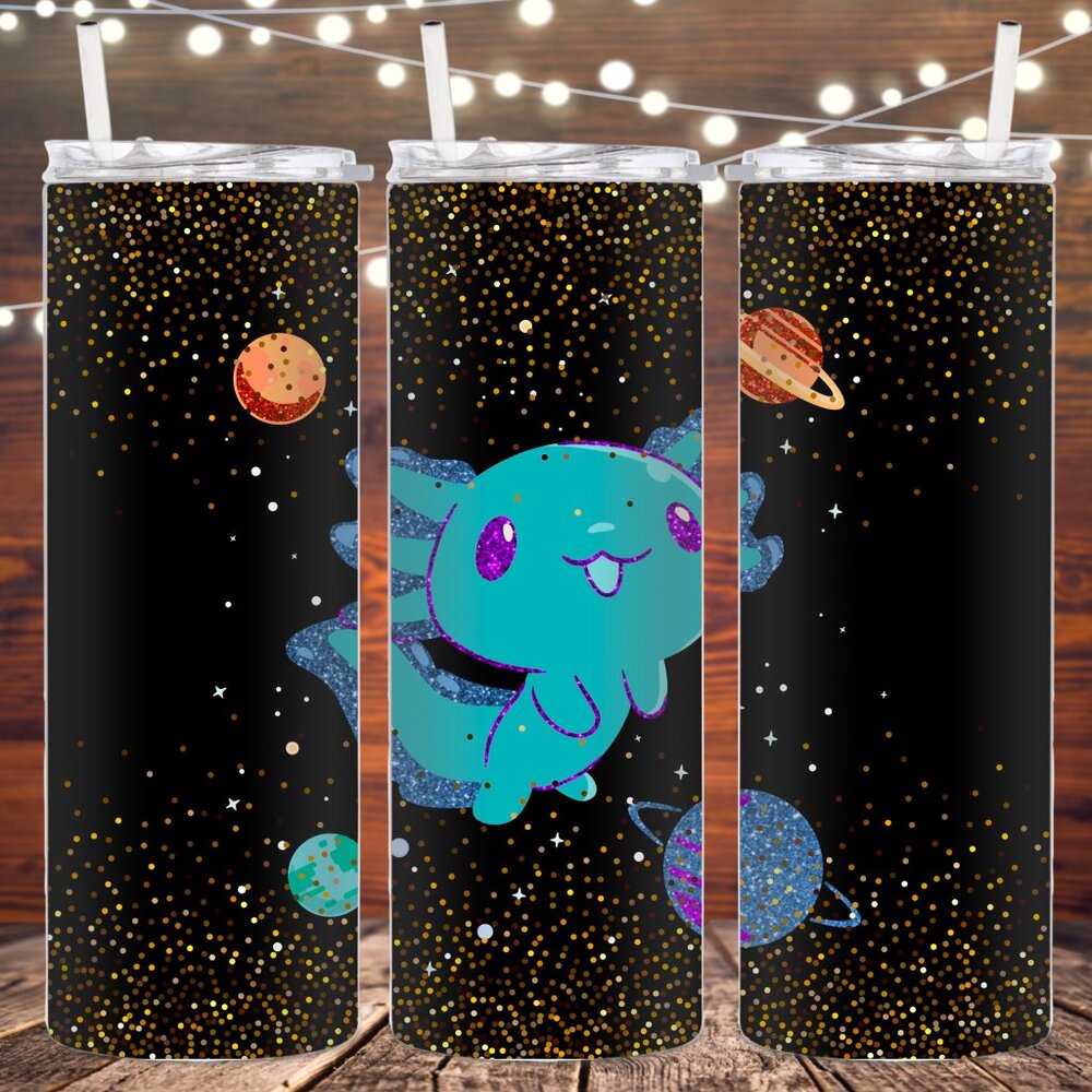 Axolotl Metal Insulated Metal Tumbler